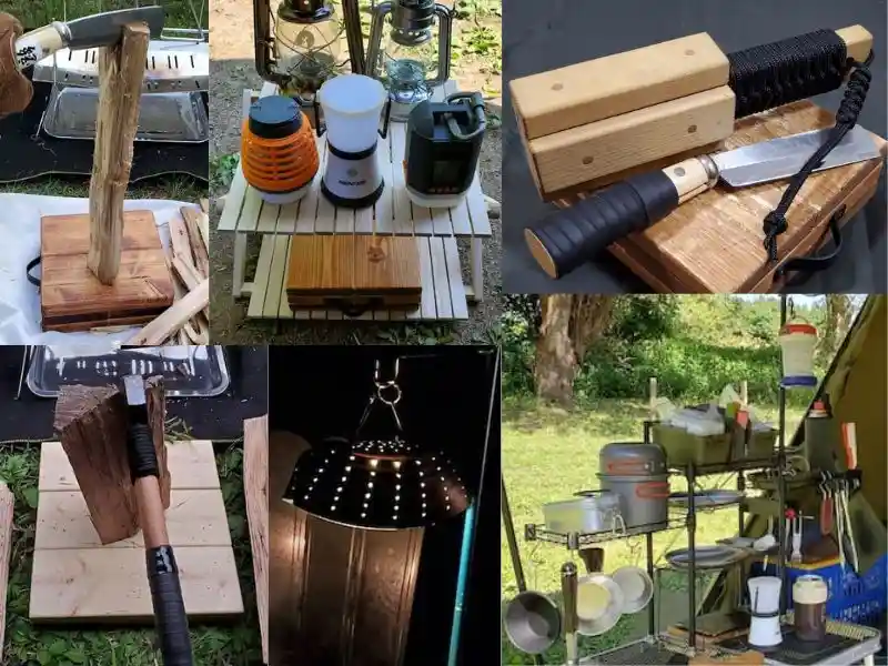 自作した6種類のキャンプ道具のまとめ